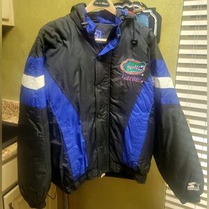 Rare Color Patterns Vintage Starters Florida Gatorstarter Winter Jacket